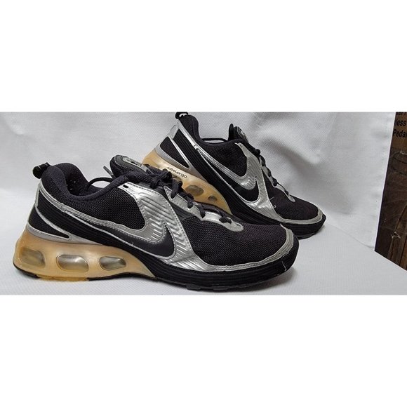 2006 Nike Air Max 180 Shoes Size 9 Men\'s 315376-001 Sneakers Black Silver main image 6
